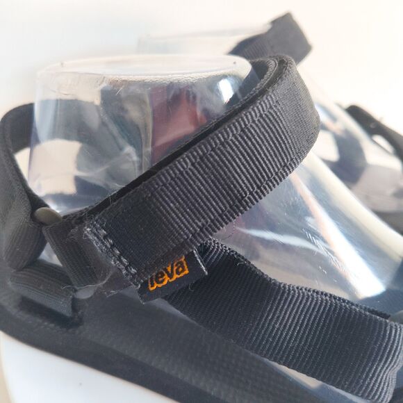 Teva Barracuda Water Sports Sandals Lightweight Women's Size 7 1002864 Black - Picture 8 of 10